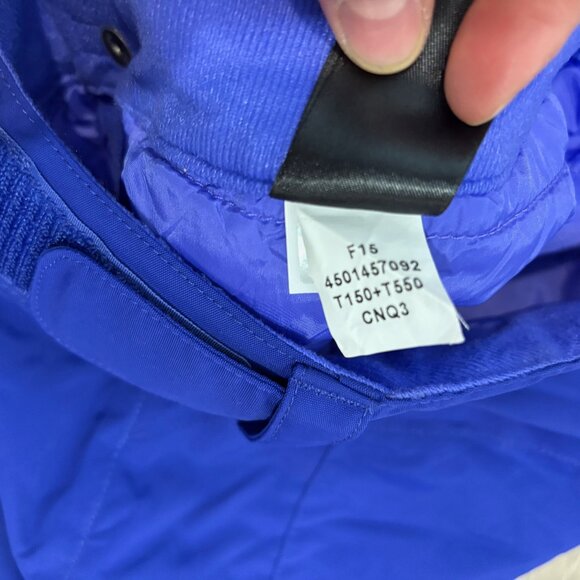 The North Face Blue Ski Snow Women's Freedom Insulated Winter Pants sz XS - Picture 2 of 9